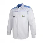 Camisa ML com Vivo Frontal e Bolso - 2 - 2001668