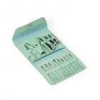 Kit Manicure Verde 16 Peças - 1832358