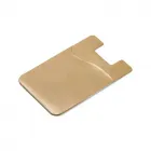 Porta cartões para celular dourado - 1523288