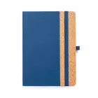 Caderno A5 Capa Dura Ecológico azul - 1530752