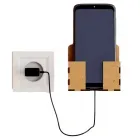 Suporte Para Celular De Parede Para Carregar Celular Em Mdf - 2003417