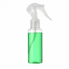 Frasco borrifador transparente - Demonstração com líquido verde.. - 1450048