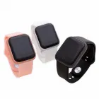Smartwatch nas cores disponíveis: Preto, Rosa, Branco. - 1450070