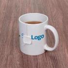 Caneca cerâmica de 300ml branca, ideal para sublimação. Personalizada - 1513839