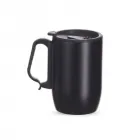 Caneca em aço inox de 350ml preta - 1533897