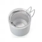 Caneca Inox Parede Dupla  Branca - 1772360