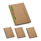 Caderno B6 espiral - cores - 1694349