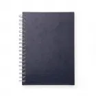 Caderno com capa de sintético texturizado - 1699080