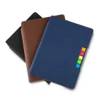 Caderno com sticky notes - cores - 1697907