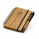 Caderno Ecológico Bambu Personalizado - 1542376