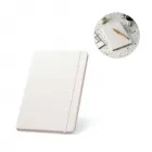 Caderno em PET reciclado branco - 1693563