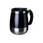 Caneca preta com Misturador 350ml - 1551345