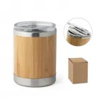 Copo de bambu e aço inox de parede dupla - 1693554