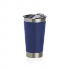 Copo Térmico Azul 500ml com Abridor - 1695624