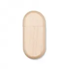 Pen drive de bambu oval - 1702661