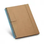 Caderno B6 espiral com 60 folhas pautadas - 1669327