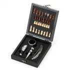 Kit Vinho tabuleiro Xadrez 4 Peças - 1670877