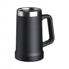 Caneca térmica de inox preta - 2013088