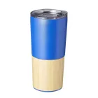 Copo Térmico Bambu Azul - 2001459