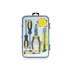 Kit ferramentas 7 peças em estojo plástico com trava de segurança - 2000150