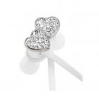 Fone de Ouvido Swarovski Heart - 1951128