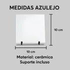 Azulejo Personalizado com Suporte - 10x10cm - 1996509