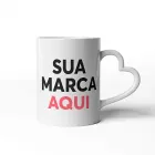 Caneca Personalizada Alça Coração - 1996480