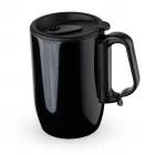 Caneca Inox Parede Dupla Preta - 1998199