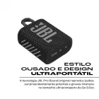 JBL Go 3 Caixa De Som Bluetooth - 2010908