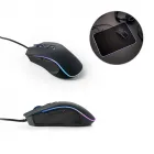 Mouse para jogos em ABS com acabamento em borracha - 2010342