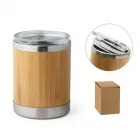 Copo térmico de bambu e aço inox - 2014860