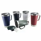 Caneca Térmica Inox com Abridor - cores disponíveis - 2016456