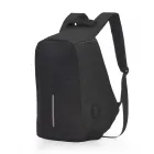 Mochila Poliéster Anti-Furto USB Preto - 2016769