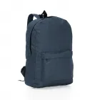 Mochila de nylon na cor azul - 2020356