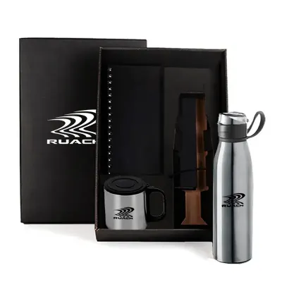 Kit Integração e Boas-vindas com Caneca Inox