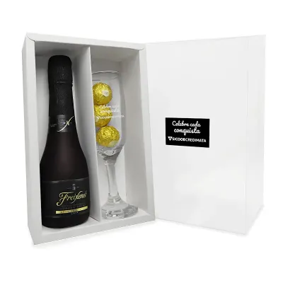 Kit Espumante Mini Freixenet Cordon Negro 200ml - 2015616