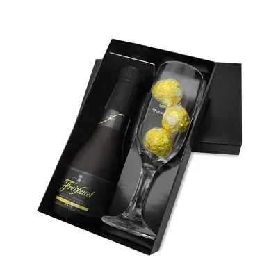 Kit Espumante Freixenet Cordon Negro Brut com Chocolates