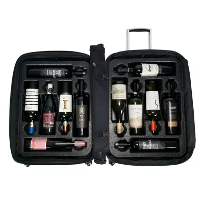 Mala Malbec Vip com Case para Vinhos - 2005292