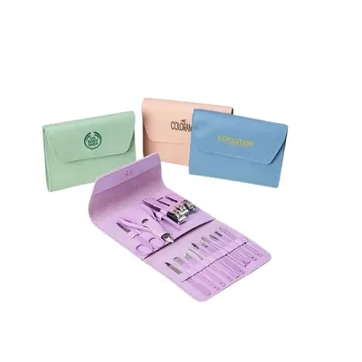 Kit Manicure com 16 Peças Estojo Tipo Envelope 20240809