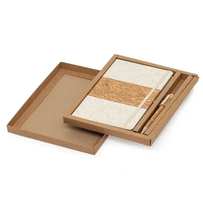 Kit Ecológico 2 Peças: caderno e caneta