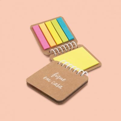 Bloco de anotações com post-it personalizados - 1878485