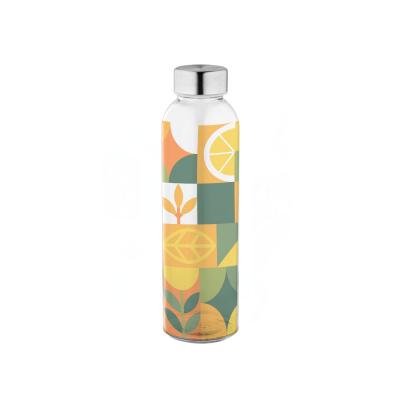 Garrafa em vidro 500 mL Personalizada com Logo - 1831782