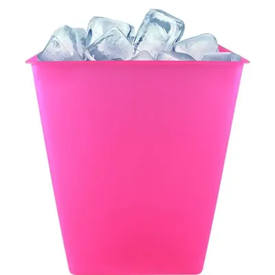 balde de gelo 26l rosa neon de plastico  - 1524479