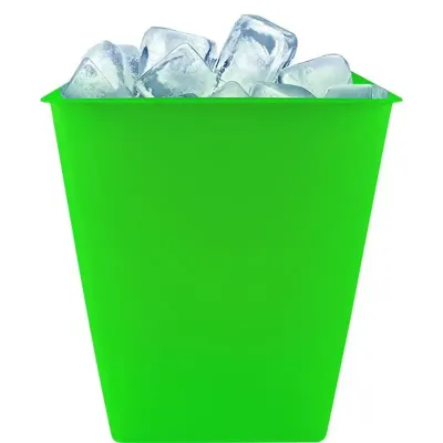 balde de gelo 26l verde neon de plastico  - 1524481