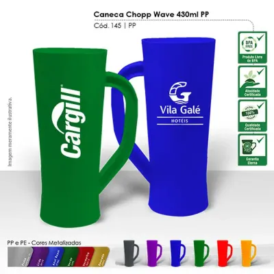  caneca chopp 430ml metalizado cores  - 1524123