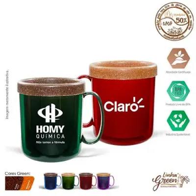 Caneca Térmica Color 300ml Green - cores - 1687806