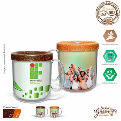 Caneca Foto Térmica Green 300ml - CL - 1688143