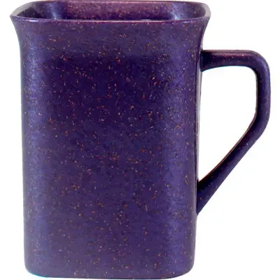 caneca quadrada 250ml lilas green colors de plastico 