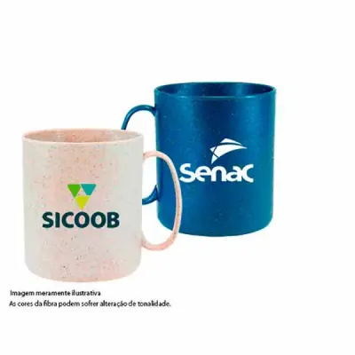 Caneca Redonda Green Colors 400ml