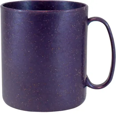 caneca redonda 400ml lilas green colors de plastico 